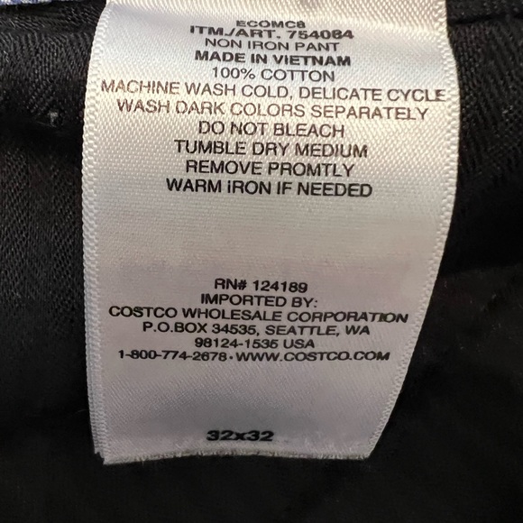 Kirkland Mens Chinos - Picture 5 of 6